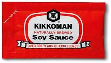 Kikkoman Soy Sauce, 6 Milliliter -- 500 per case.