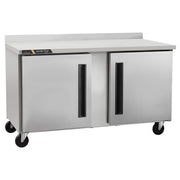 Traulsen (2) Solid Doors / Silver / 1 Freezers