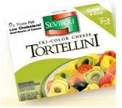 Seviroli Foods Tricolor Tortellini Pasta, 5 Pound -- 2 per case.