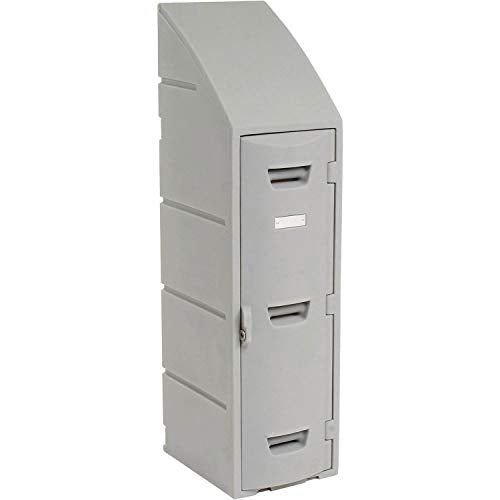 Box Locker for Double Tier by Remco Plastics – Plastic, Grey, Model 015801236001027