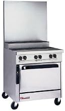 Southbend P32A-BBB-SU Platinum Heavy Duty Range, Gas, 32", (6) 33,000 BTU Step-Up Open