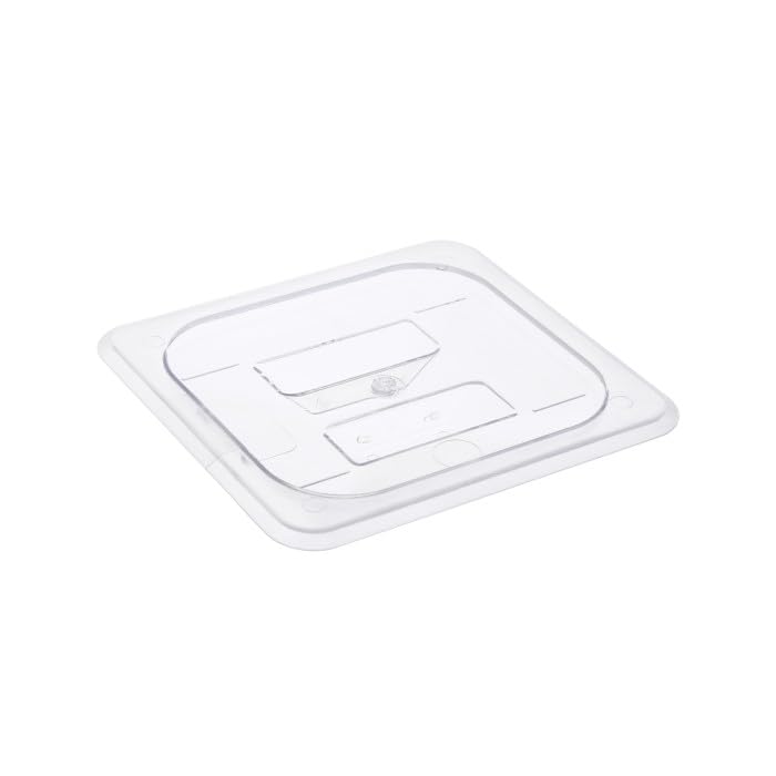 CAC Poly Food Pan Cover PCSD-SC Solid 1/6 Size Plastic by CAC China – Polycarbonate, Pack of 99