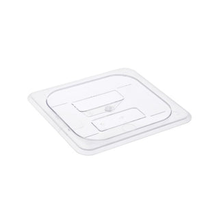 CAC Poly Food Pan Cover PCSD-SC Solid 1/6 Size Plastic by CAC China – Polycarbonate, Pack of 99