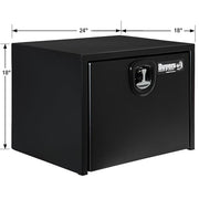 Buyers Products Company Textured Black Matte / 18 x 18 x 48 Inches / 3 Point Compression Latch Truck Bed Toolboxes