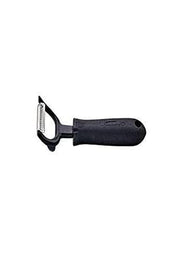 Black Stainless Steel Julienne Peeler by Winco – Metal, Standard, Model VP-302