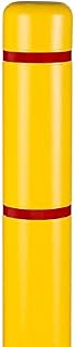 Innoplast BollardGard 4" x 64" Bollard Cover Yellow (Yellow red Tape)