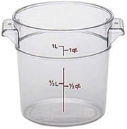 Cambro - RFSCW1135-1 qt Camwear Round Storage Container