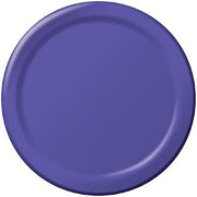 Creative Converting 50115B Purple Banquet Plate, Solid (10pks Case)