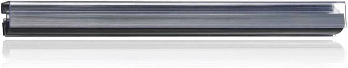 Ghent's Plastic 48" Hold Up Display Rail 6 Pack in Clear & Gray