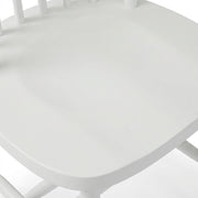 Parawood Windsor Dining Chair with Spindleback by Furnifact – Parawood, White