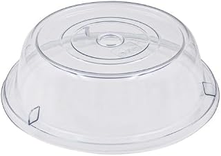 CAC Poly PPCO-20 Clear Round Plate Cover 11" Dia