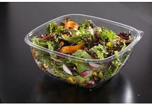 Clear 80 oz./5 lb. Square Bowl