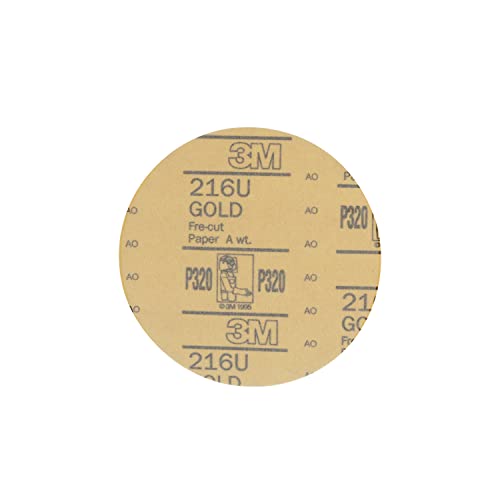3M 6 / P320 / Gold Hook & Loop Discs