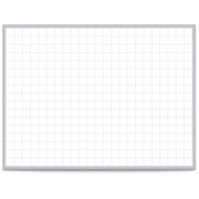 Ghent Standard / 48"W x 36"H / 2 Inch Grid Dry Erase Boards