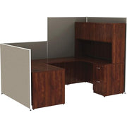 Lorell 1 / 60 by 48-Inch / Grey Fabric