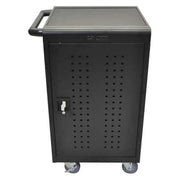 Luxor 1 / 20"L x 26"W x 36"H / Black Utility Carts