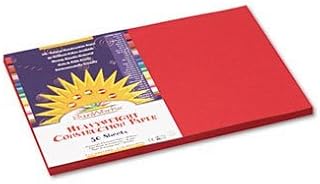 Pacon Sunworks Construction Paper ,Const ,50/Pk ,Rd 21204 (Pack Of 30