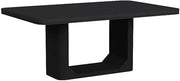 Picket House Furnishings Camelot 72" Rectangular Dining Table in Black