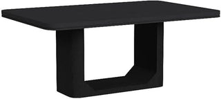 Picket House Furnishings Camelot 72" Rectangular Dining Table in Black