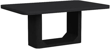 Picket House Furnishings Camelot 72" Rectangular Dining Table in Black
