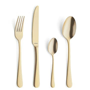 Amefa Dessert Spoon x12 / Matt Gold / 1 Dessert Spoons