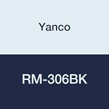 Yanco RM-306BK Rome Square Deep Plate, 14 oz Capacity, 6" Length, 6" Width, 1.75" Height, Melamine, Black Color, Pack of 48