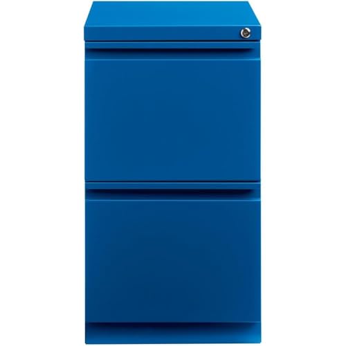 Hirsh Industries Blue / Modern / 27.75" H X 15.00" W X 19.88" D Mobile File Cabinets