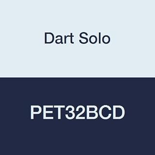 Dart 32 oz PresentaBowls Clear Plastic Bowl with Dome Lid, PET32BCD (126 Combo Count)