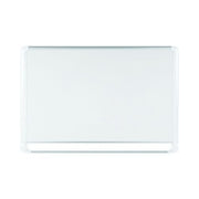 MasterVision White Frame / 96"W x 48"H / Lacquered Steel Dry Erase Boards