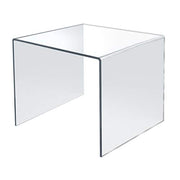 Azar Displays 9.5 X 9.5 / clear / 1 Risers