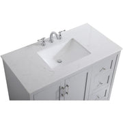 Elegant Decor 42" - Single / Grey / Traditional Bathroom Vanities