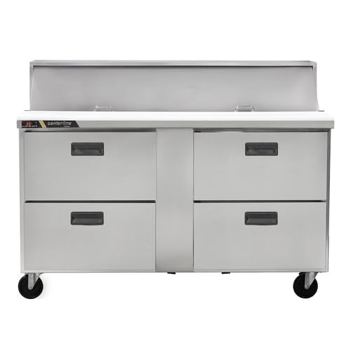 Traulsen (4) Drawers / Silver / 1 Refrigerators