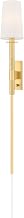Mitzi HL1067101-AGB Ginny - 1 Light Plug-in Sconce - 43.25 Inches Tall and 5.5 Inches Wide - Aged Brass