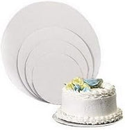 Vineland Packaging Single Wall Circular Cake Board White, 16" Diameter | 125/Case
