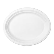 Responsible Products 12 x 10 inch (500 Count) / Classic White / Casual Plates