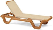 Grosfillex Marina Sling Chaise Lounge - 99414108 (14 pack)