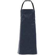Locknane Navy Blue Synthetic Leather Bib Apron - 37"L x 26"W by LOCKNANE MANUFACTURING INC – 1, Vinyl, Navy Blue, Model APRHSVHUBE NA-37