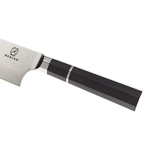 Mercer Culinary Chef's Knife Ebony Wood Handle 8 Inch / 8" / Ebony Wood Handle Chef's Knives