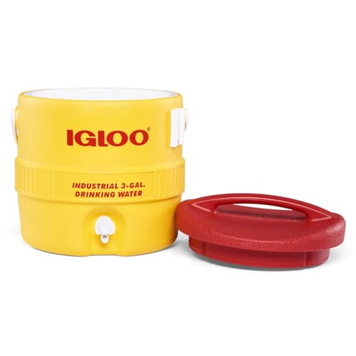 Igloo Red / 3 Gallon | 15" (L) x 13" (W) x 14.75" (H) / Industrial Coolers