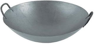 Wok 16" Diameter Hammered Steel commercial stir fry GSW 78274