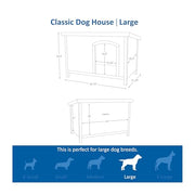 TRIXIE Large / Brown / Traditional Dog Houses