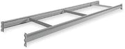 Tennsco BPB-96-24 Welded Steel Bulk Storage Deck Level, 2150 lbs Capacity, 96" Width x 24" Depth, Gray