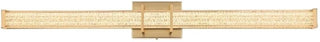 Ivaan 36" Led Wall Sconce in Satin Gold