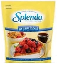 Splenda Granulated No Calorie Sweetener, 9.699 Ounce -- 8 per case.