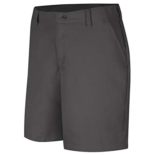 Red Kap 6 / Charcoal / Plain Front Work Short Shorts