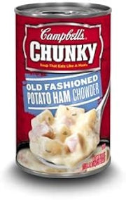 Campbell's Chunky Potato and Ham Chowder Soup, 19-Ounce (Pack of 6)
