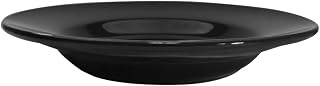 CAC China LV-12-BLK Oval Platter R.E. Black 10 3/8" Stoneware Oval, Color, Set of 24
