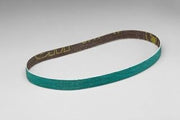 3M 577F Abrasive Belt, Fabric Splice, Polyester Cloth Backing, Zirconia Alumina, Waterproof, 1" Width x 18" Length, Grit 120 (Case of 200)