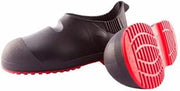 TINGLEY 45811.LG Workbrute G2 Overshoes, Black/Red PVC, 5.5 In. High, L - Quantity 6