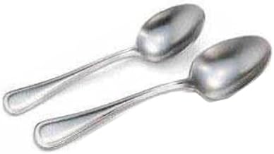 WALCO Pacific Rim Stainless Steel Dessert Spoons, Silver, Pack Of 24 Spoons